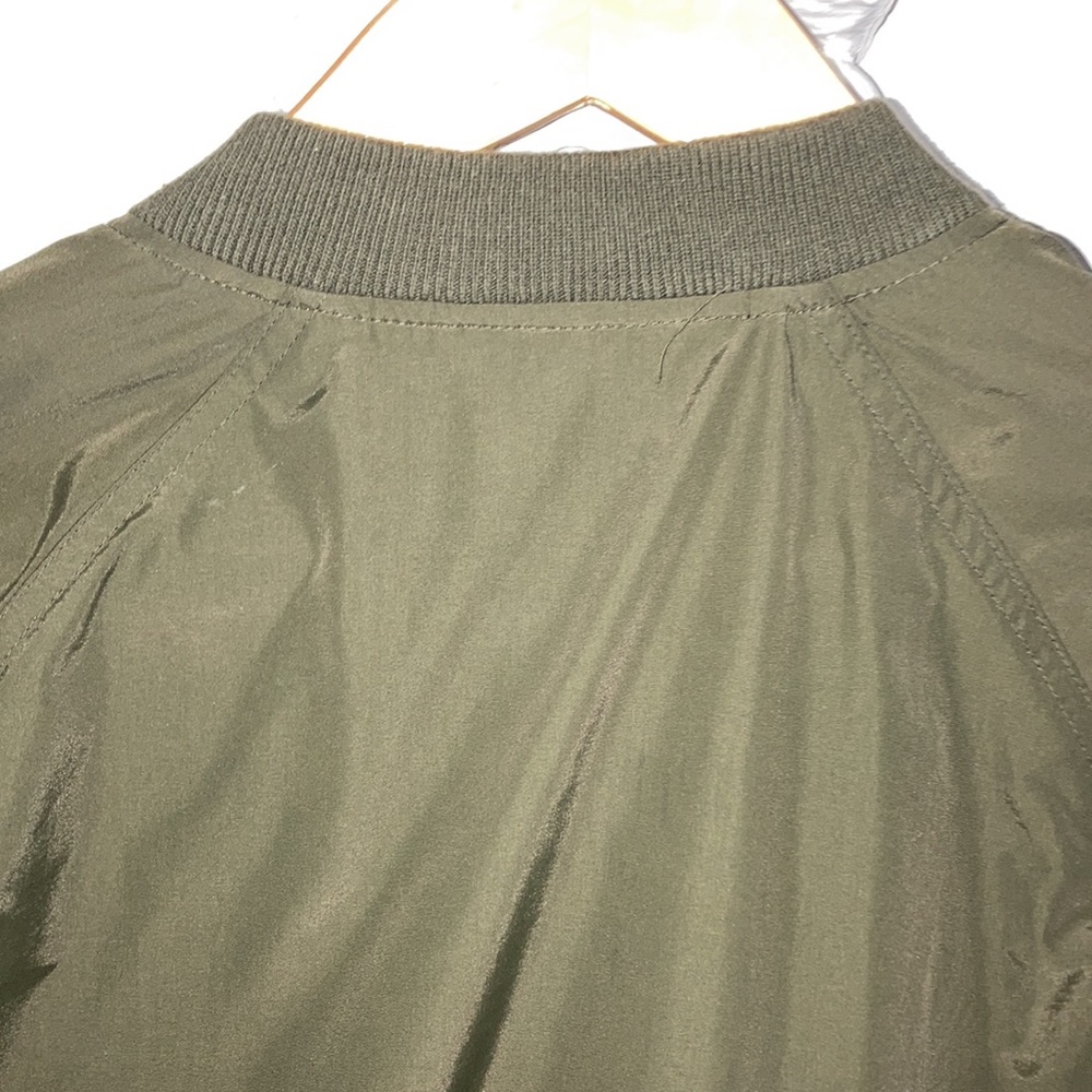 💨🍁 PENFIELD Bomber Jacket Olive Green Size Medium 🪵🍂 - Picture 6 of 8